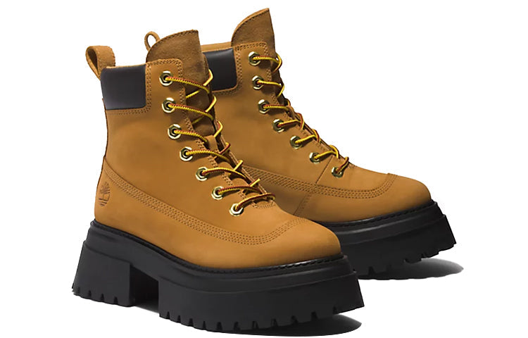 (WMNS) Timberland Sky 6 Inch Lace Up Boots 'Wheat Nubuck' A2KMU231