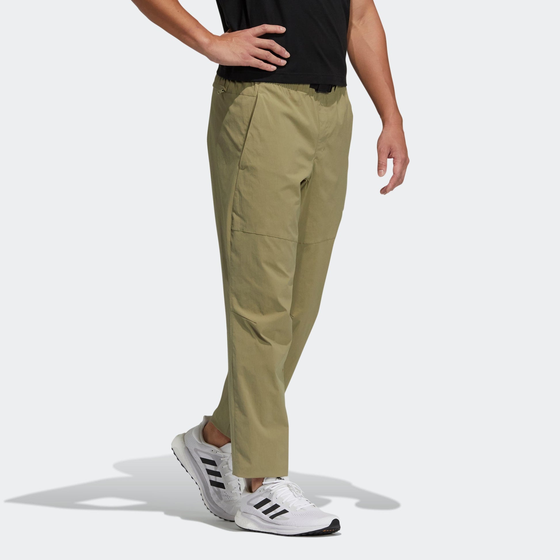 adidas Th Wv Pkt Pnt Sports Breathable Pocket Casual Long Pants Green H40208