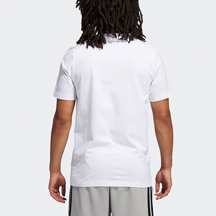 adidas Cartoon Printing Short Sleeve White GL4423