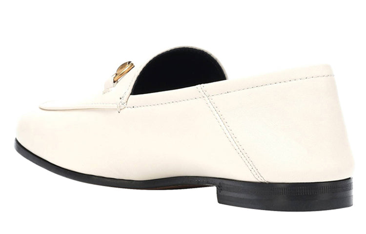 (WMNS) Gucci Cowhide Thick Sole Shoe White 414998-DLC00-9022