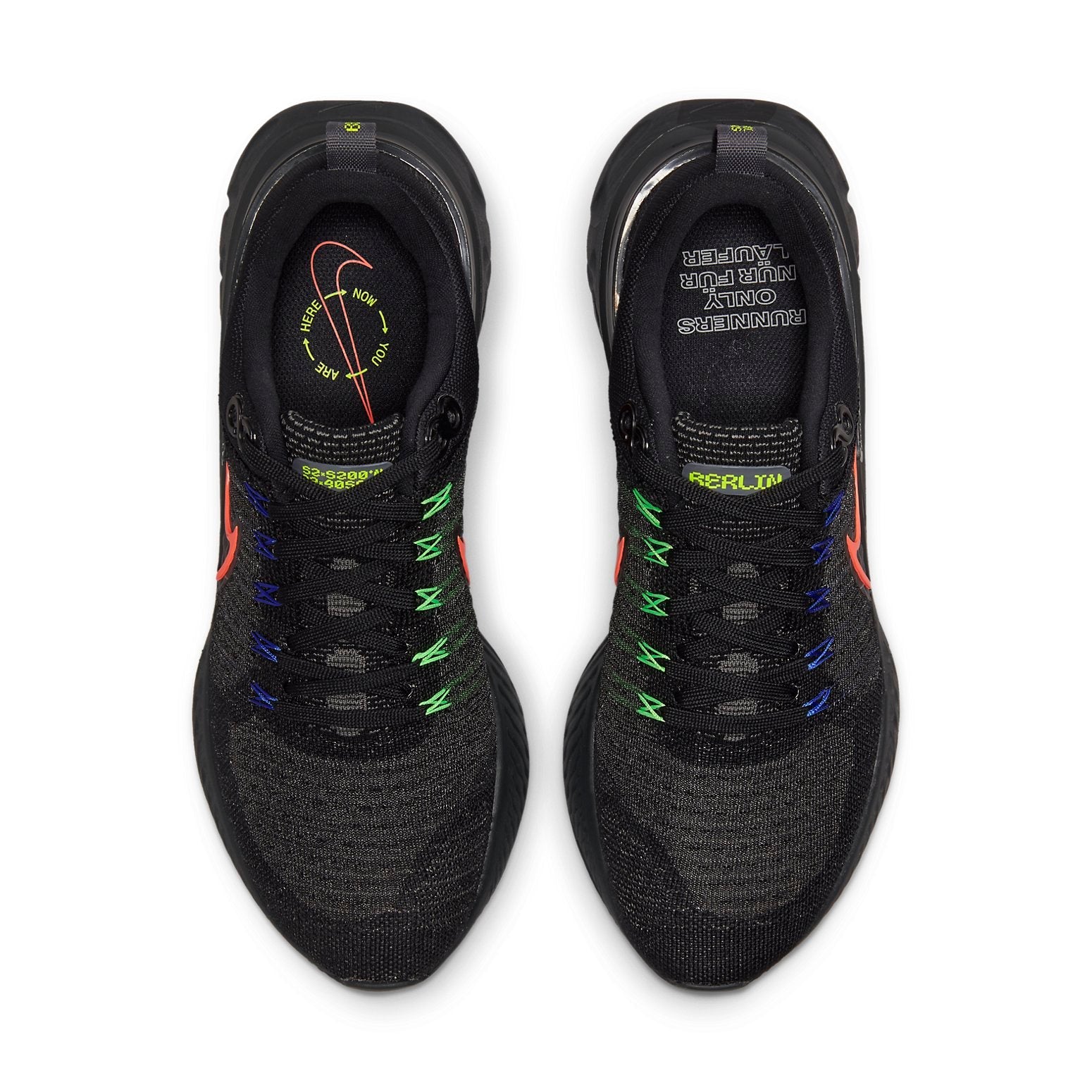 Nike React Infinity Run Flyknit 2 'Black Hyper Orange' DN5070-001