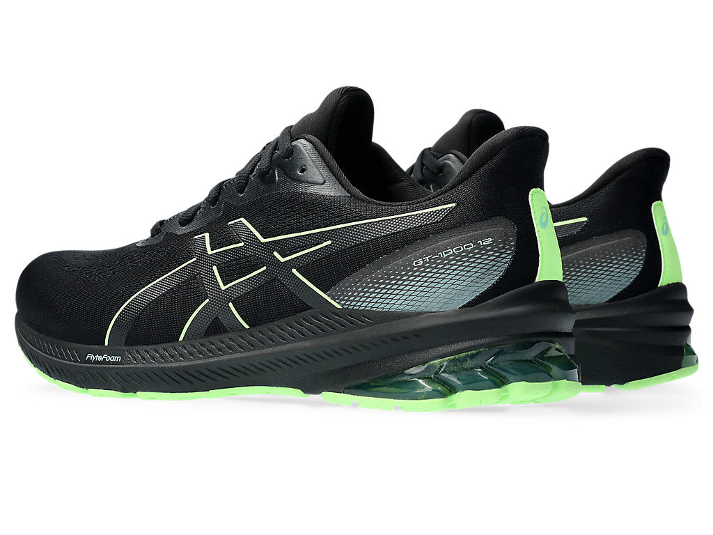 ASICS GT-1000 12 GORE-TEX 'Black Illuminate Green' 1011B684-002