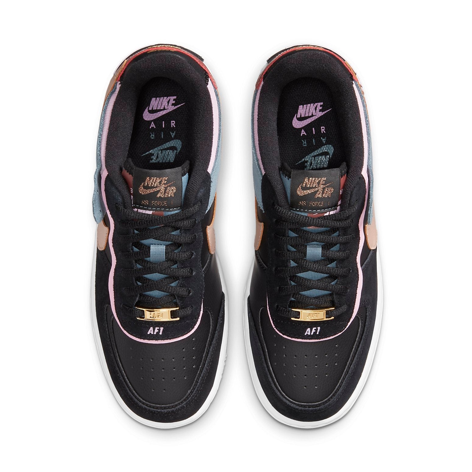 (WMNS) Nike Air Force 1 Shadow 'Black Light Arctic Pink' CU5315-001