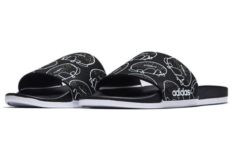 adidas Adilette CF+ GR Slippers 'Black White' CM8040