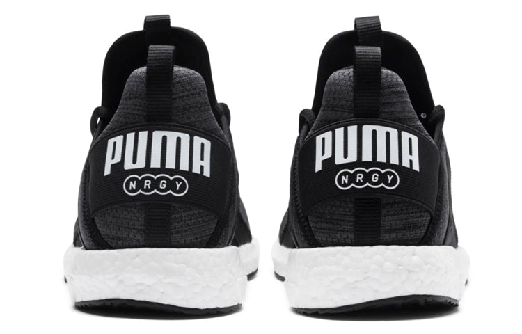 PUMA Mega Energy Heather Knit Low-Top Sneakers Black 191095-01