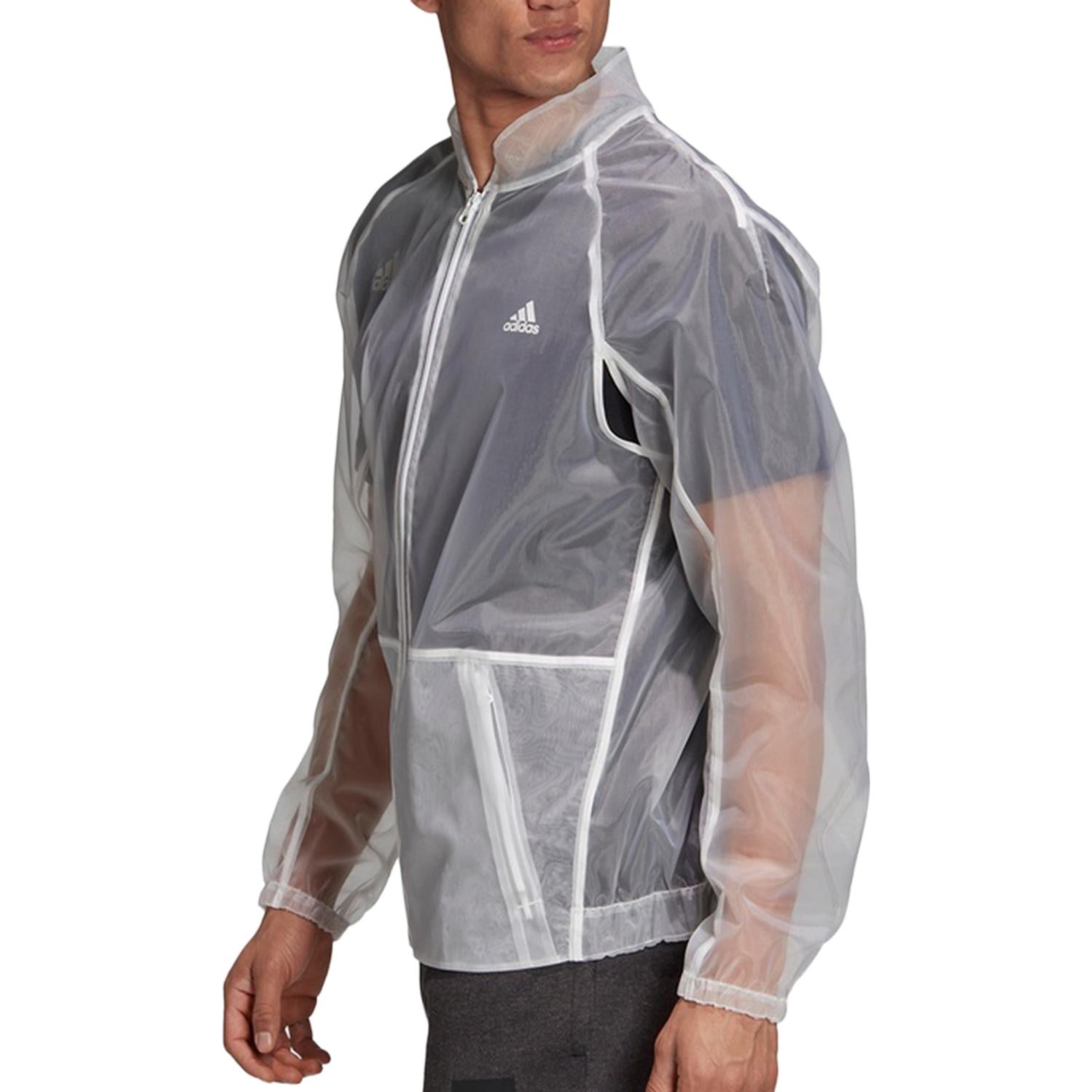 adidas See Through Varsity Jacket 'White' GL3424