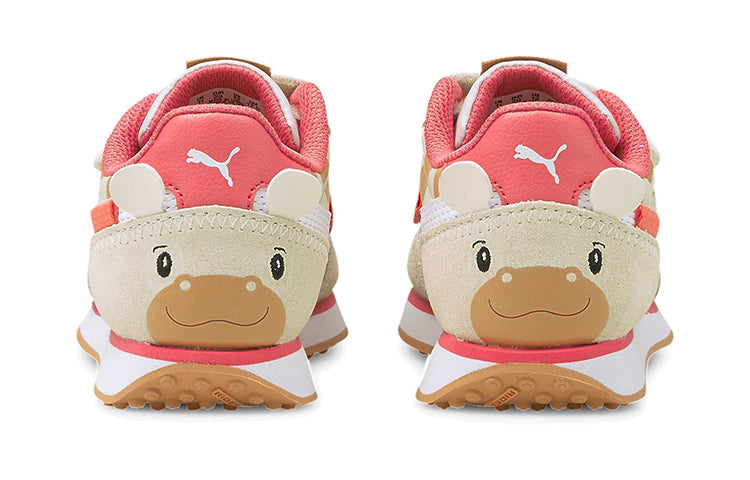 (PS) PUMA Future Rider Animals 'White Yellow Pink' 368741-03