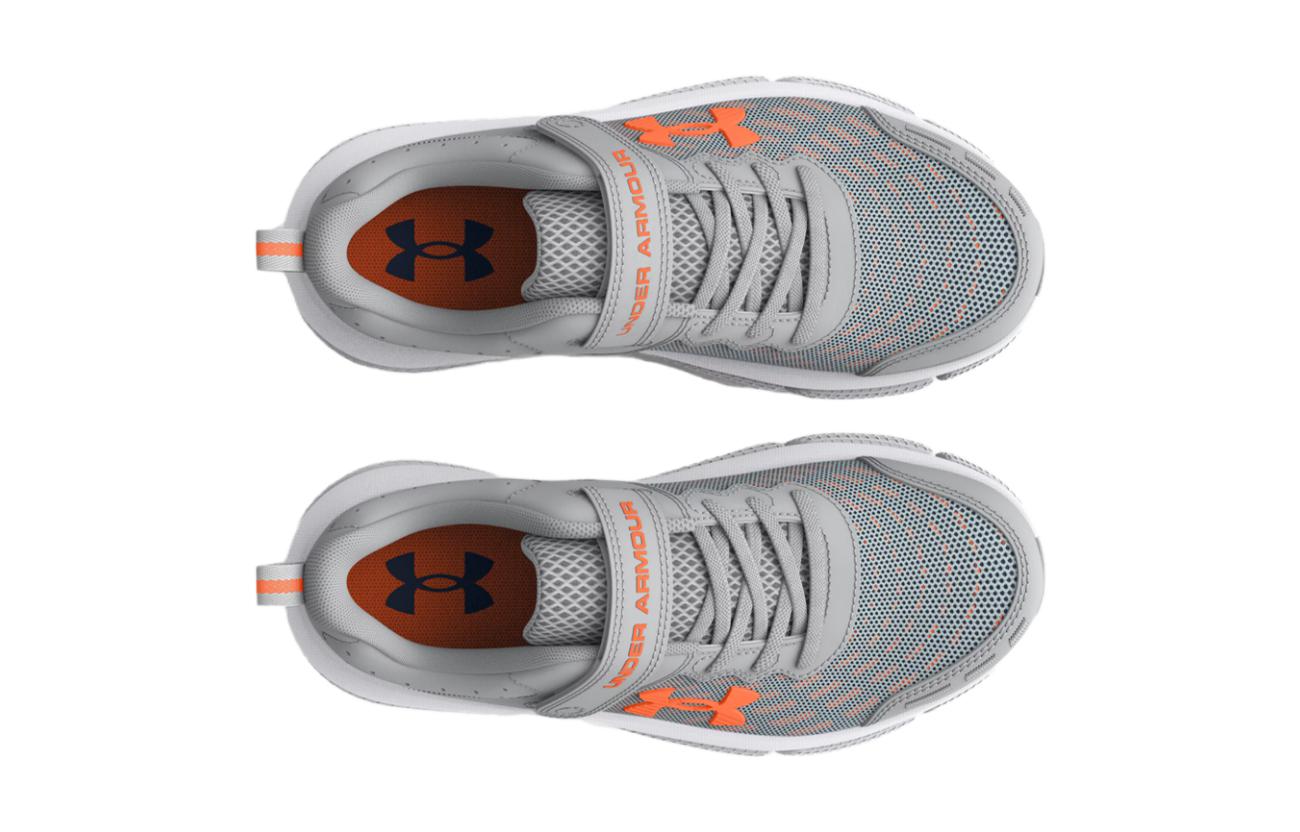 (PS) Under Armour Assert 10 AC 'Grey Orange Blast' 3026183-103