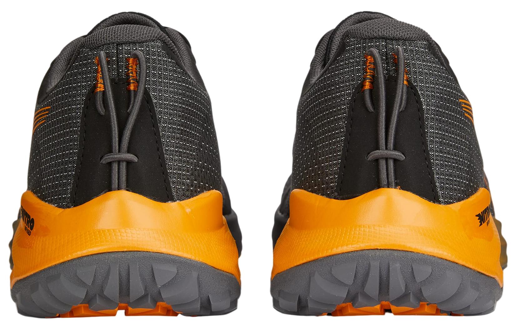 PUMA Fast-Trac Nitro 'Black Orange Brick' 377044-04