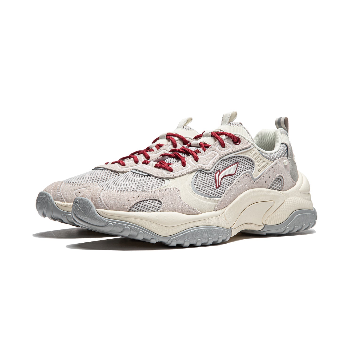 Li-Ning Churui 'Beige Grey Red' AGCU191-1