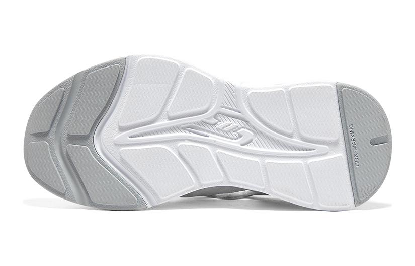 (GS) Skechers Bobs Bamina 'White Grey' 405257L-WGY