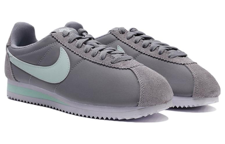 (WMNS) Nike Cortez Nylon Wolf Grey Low Tops Retro Gray 457226-031