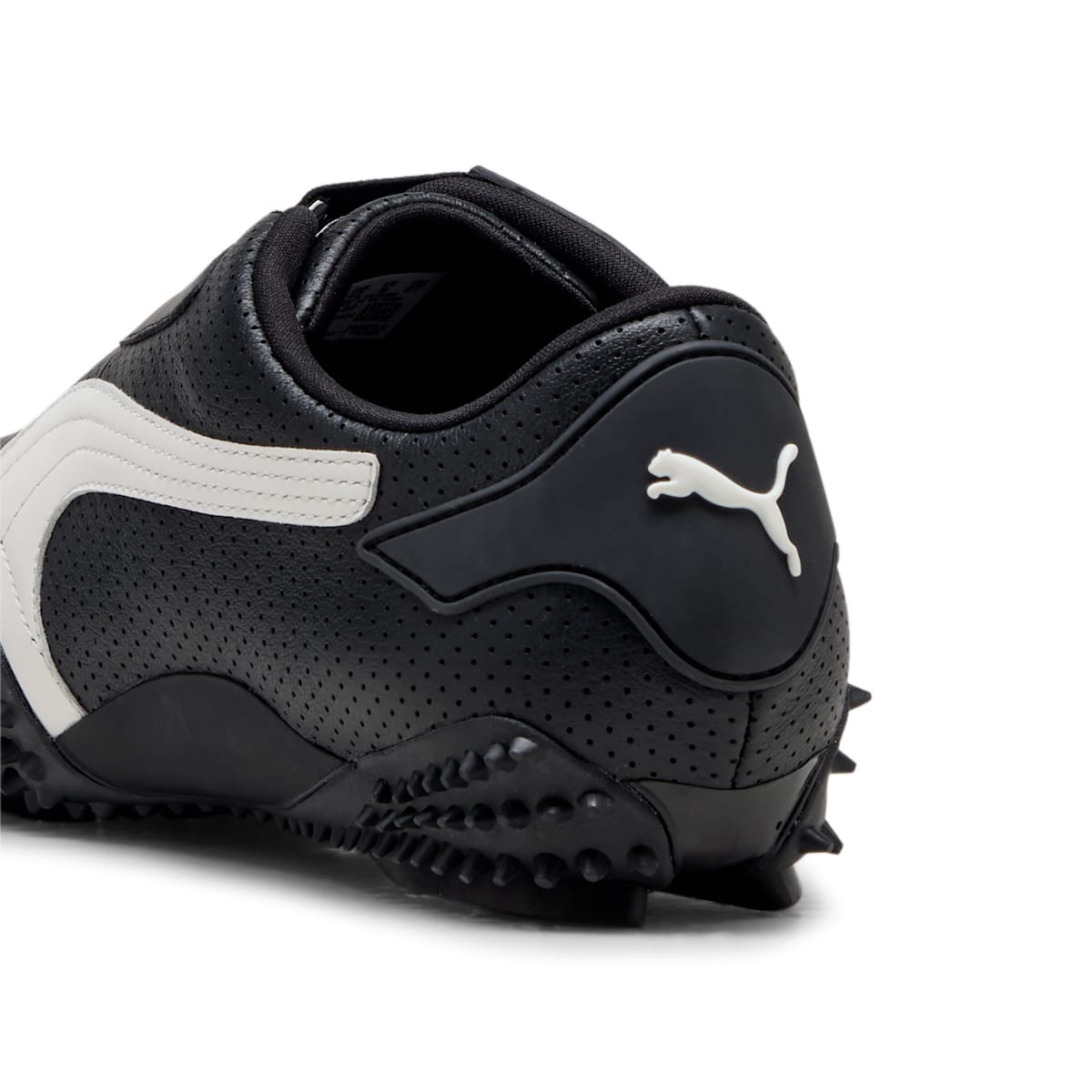 PUMA Mostro Perforated Leather 'Black White' 397331-02