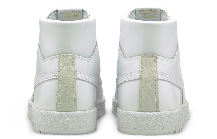 PUMA Ralph Sampson 70 Mid Suit Trainers Board Shoes White 382523-01