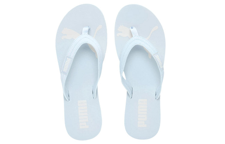 (WMNS) PUMA Cozy Flip Sandals Blue 370290-01