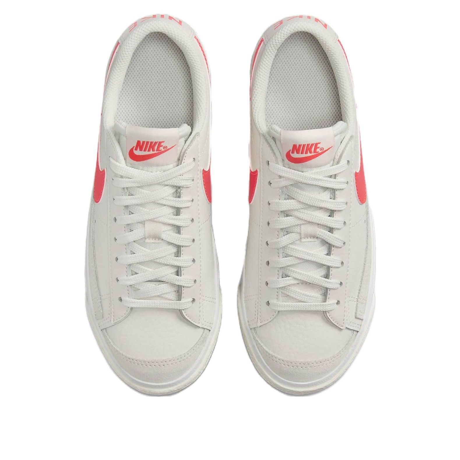 (GS) Nike Blazer Low '77 'Beige Bright Crimson' DA4074-005