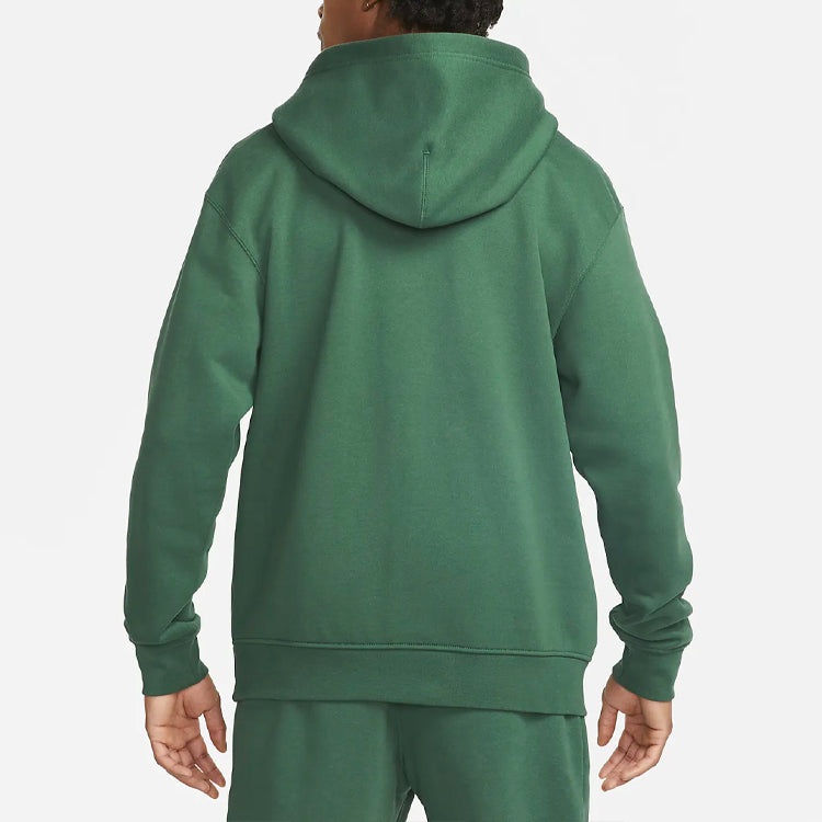 Air Jordan Embroidered Logo Sports Fleece Hoodie 'Green' DA9818-333