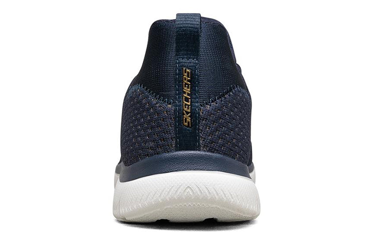 (WMNS) Skechers Summits Low-Top Dark-Blue 149204-NVGD