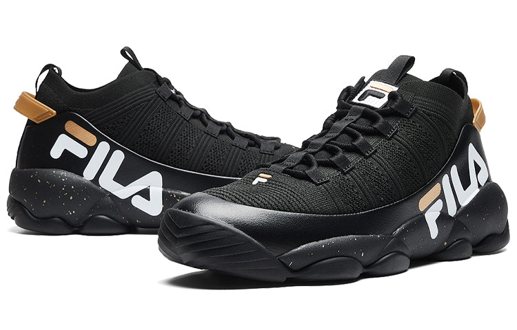 FILA Spaghetti Knit Retro Black/Golden F12M014115FBK