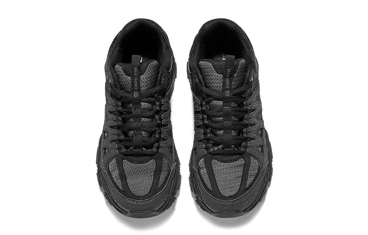 (WMNS) Skechers D'Lites Trail Running Shoes 'Black' 180172-CCBK