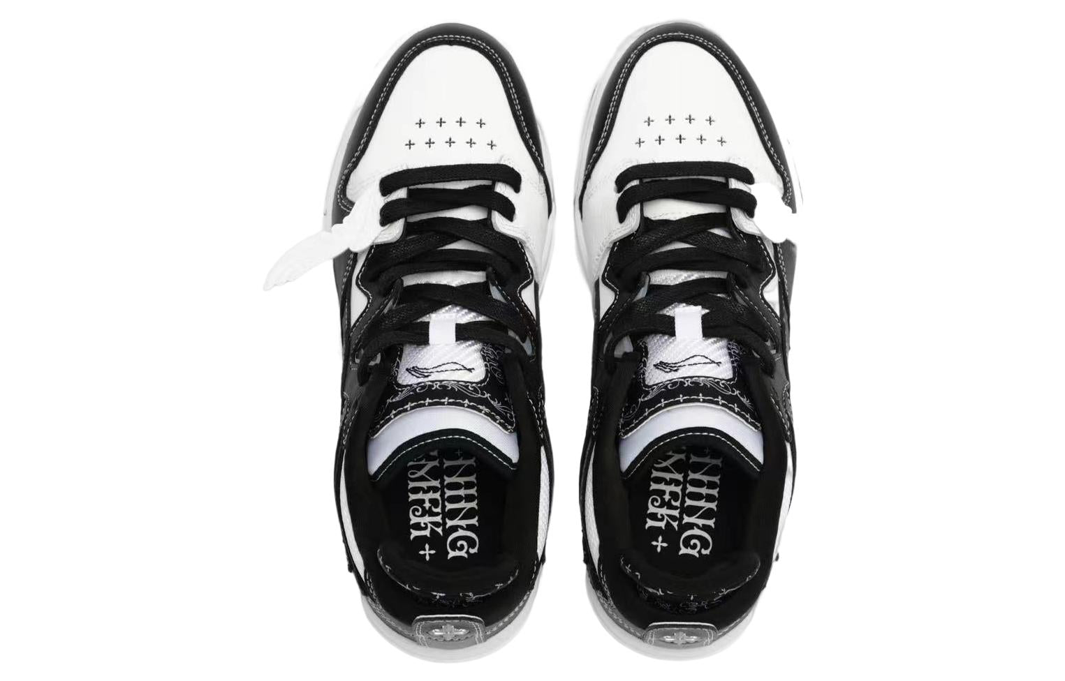 (WMNS) Li-Ning Wave Pro x SMFK 'Black Wings' AECS086-1