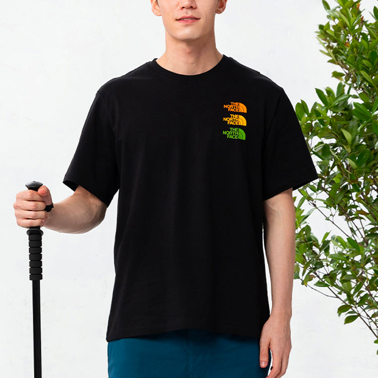 THE NORTH FACE SS21 Tri Logo Shirt 'Black' NF0A7QRF-JK3