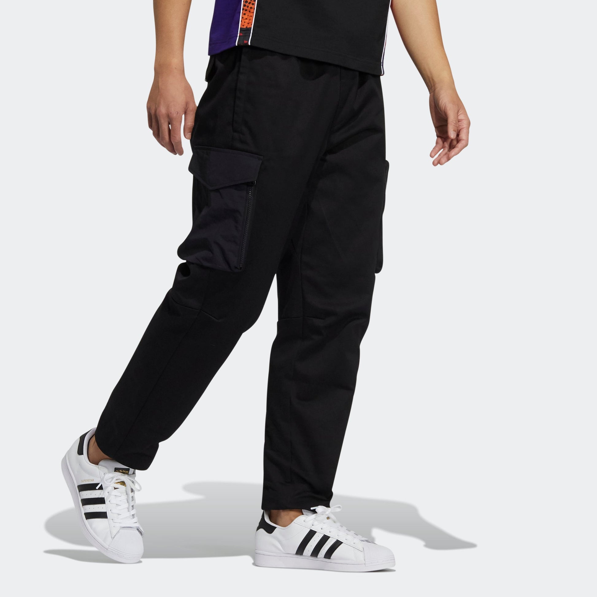 adidas originals Mr Track Pant Casual Breathable Sports Cargo Pants Black HC0377