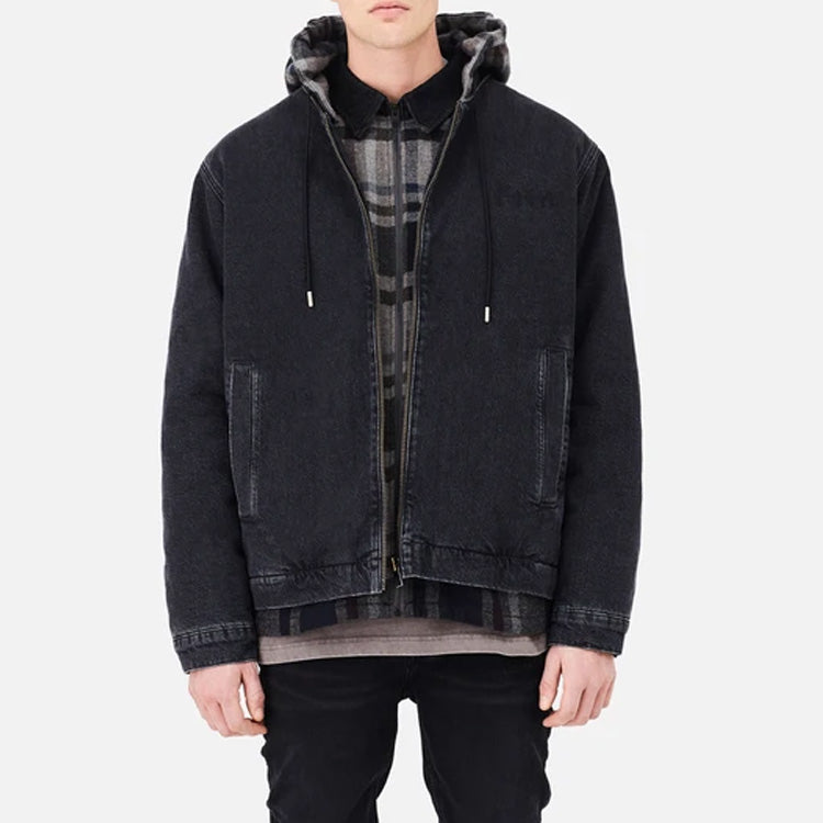 KITH X KSUBI APOLLO Jacket Unisex Washed Black KS5000004960