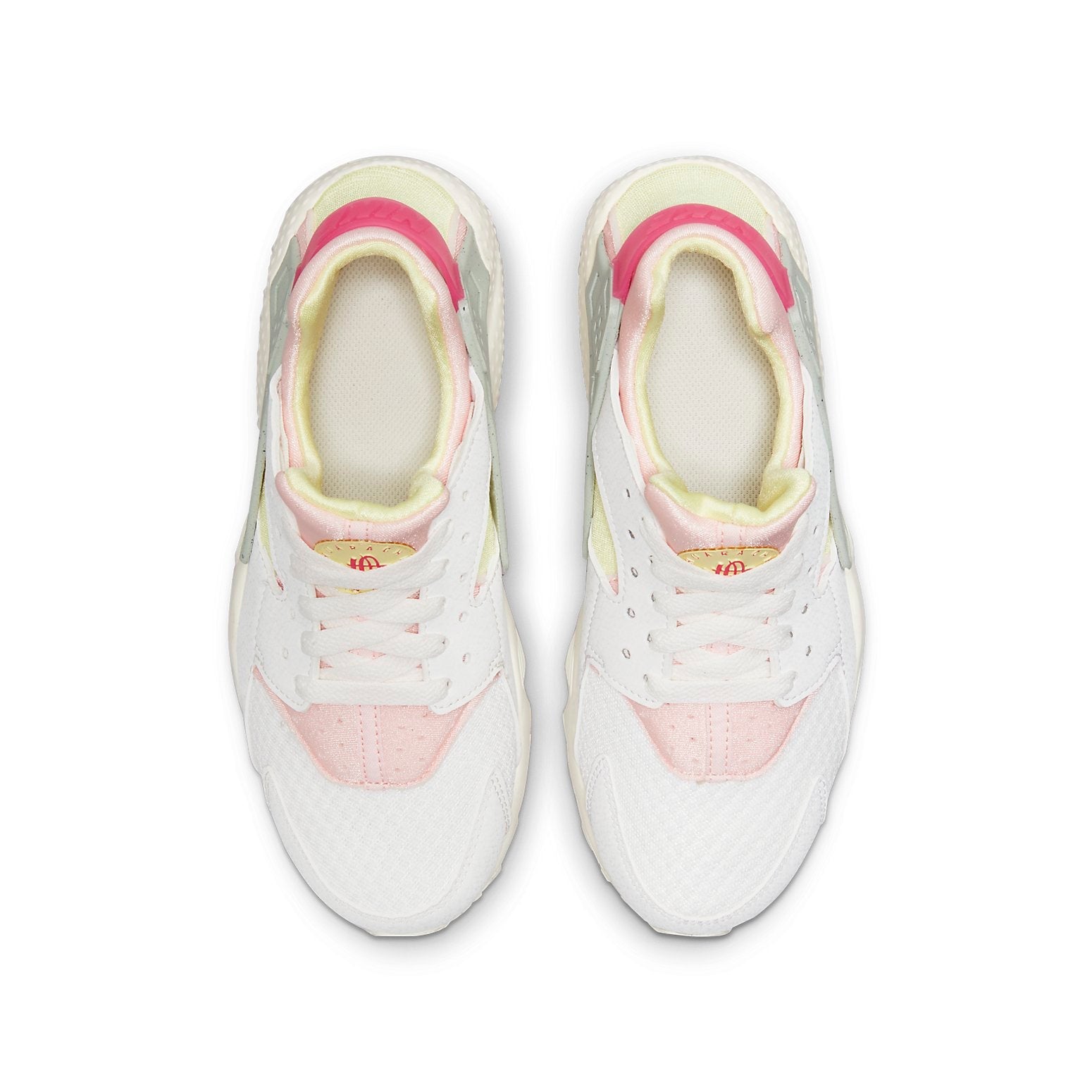 (GS) Nike Huarache Run 'Summit White Citron Tint' DR0163-100