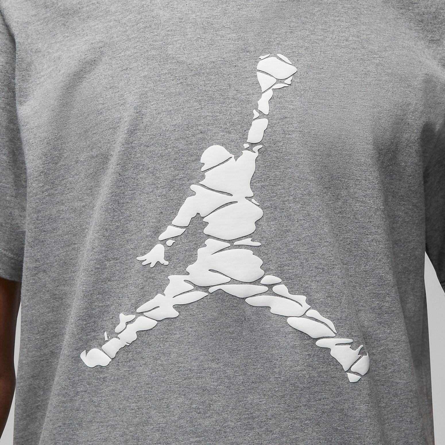 Air Jordan Essential Short Sleeve Crew 3 T-Shirt 'Carbon Heather' DX9582-091