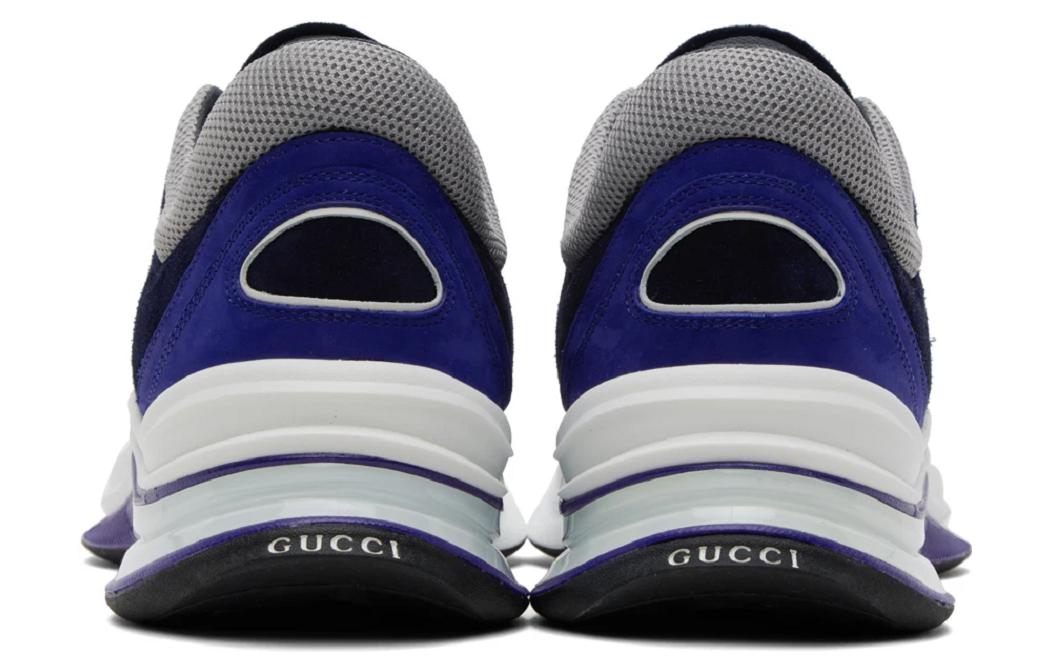 Gucci Run Suede Sneakers 'Royal Blue' 749785-AAB62-4243