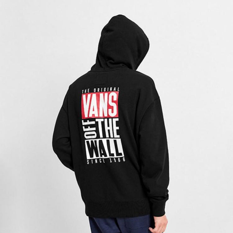 Vans 2019 Winter Men's Casual Sports Hooded Pullover Sweater Top Black VN0A4ML3BLK