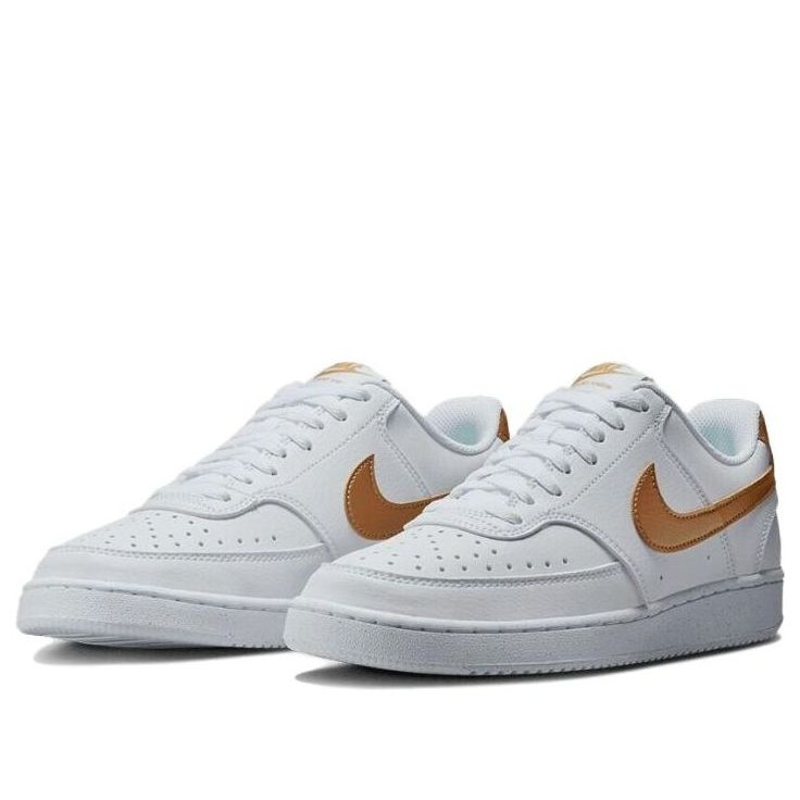 (WMNS) Nike Court Vision Low Next Nature 'White Gold' DH3158-105