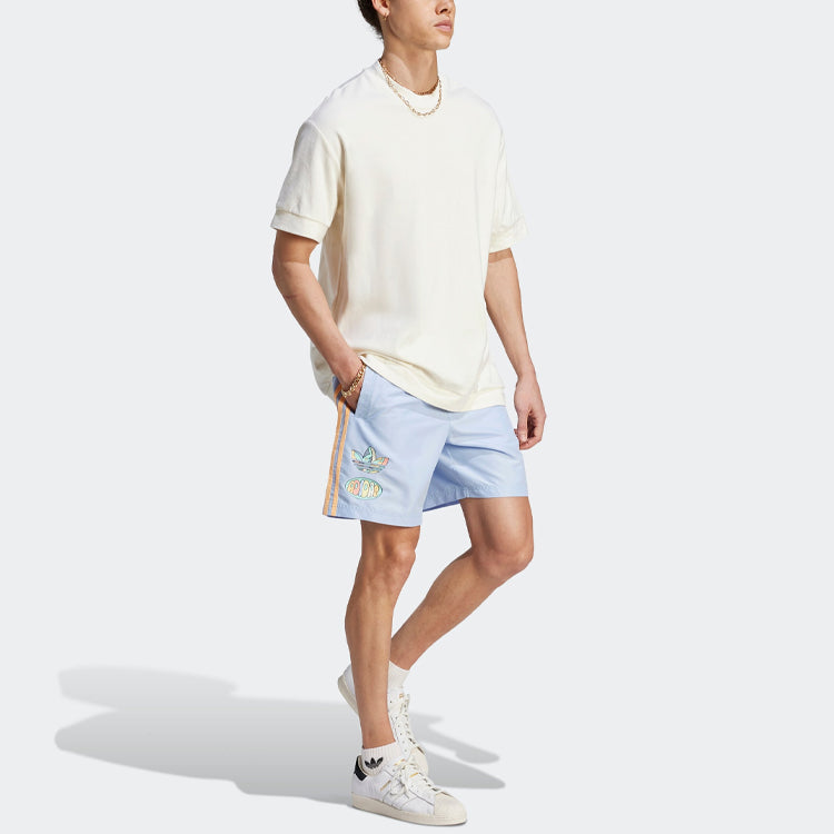 adidas originals Enjoy Summer Shorts 'Blue Dawn' IT8186