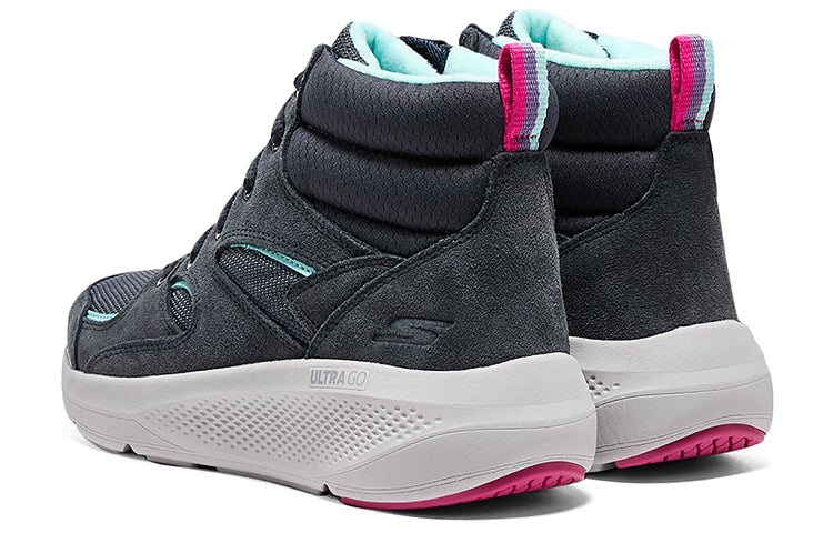 (WMNS) Skechers On The Go Elevate 'Black' 144520-NVY