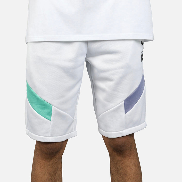 PUMA X MTV Colorblock Casual Shorts 'White' 579815-02