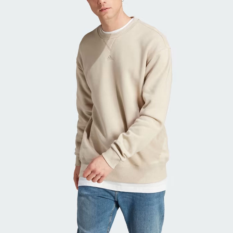 adidas All Szn Fleece Sweatshirts 'Beige' IP8351