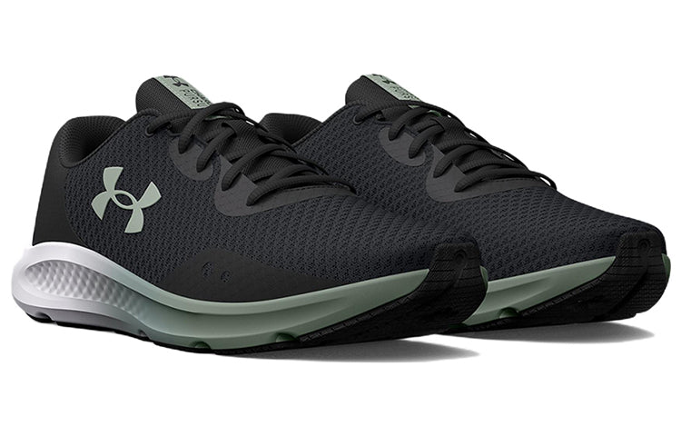 (WMNS) Under Armour Charged Pursuit 3 'Jet Grey Illusion Green' 3024889-111