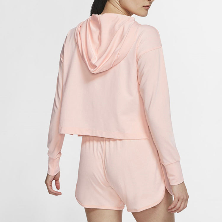 (WMNS) Nike Yoga Jersey Crop 'Pink' CQ8834-664