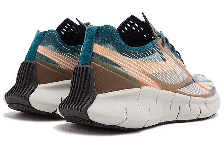 Reebok Zig 3D Storm Sports Shoes Grey/Green/Orange FX7632