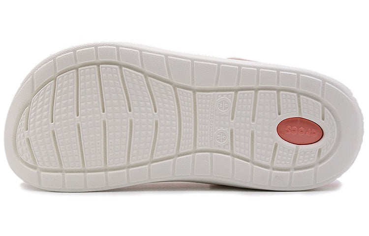 Crocs Adult LiteRide Clog-7 'Pink White' 204592-6PL