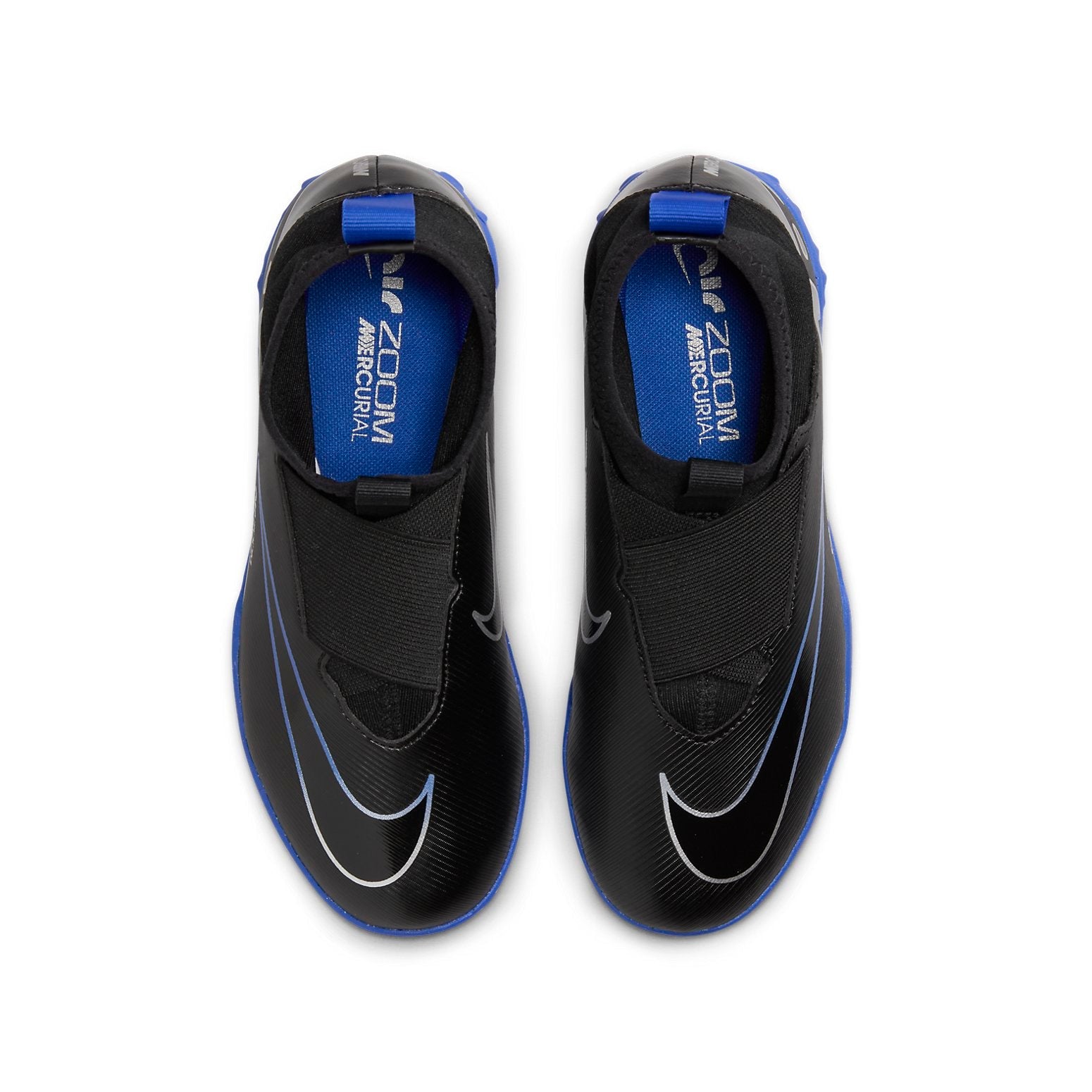 (GS) Nike Jr. Mercurial Superfly 9 Academy TF High 'Black Hyper Royal' DJ5616-040