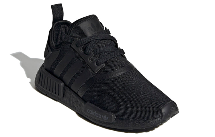 (GS) adidas NMD_R1 J 'Triple Black' FW0397