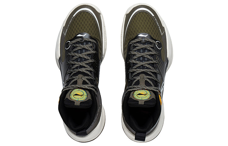 Li-Ning Superlight 'Black Green' ABAS027-12