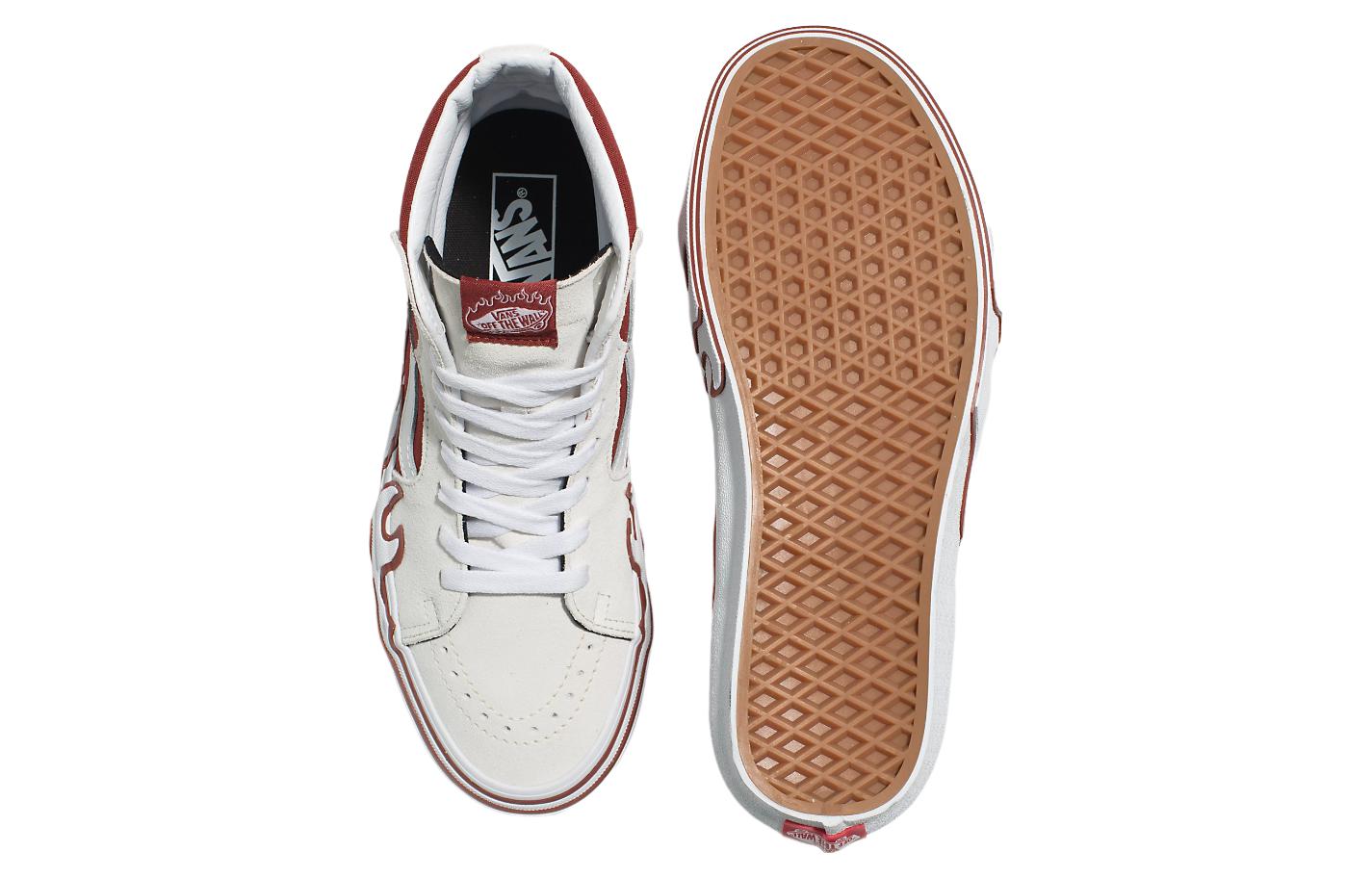 Vans SK8-Hi 'Flame White Tawny Port' VN0005UJZHG
