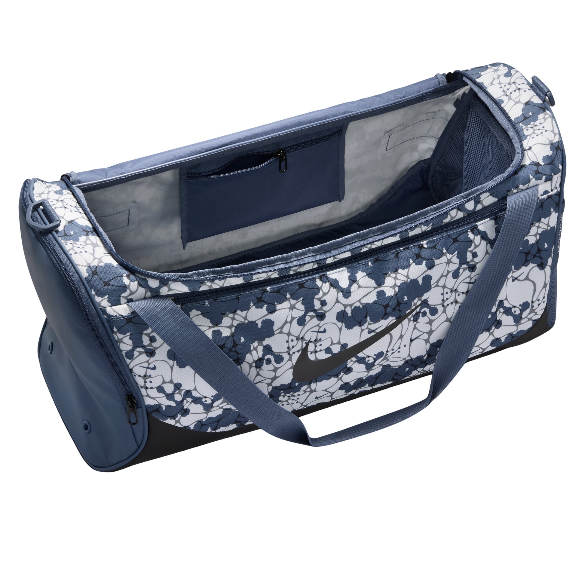 Nike Brasilia 60L Training Canvas Bag 'Diffused Blue Black' IH7849-491