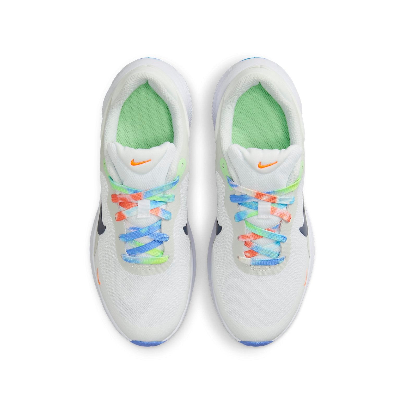 (GS) Nike Revolution 7 Next Nature SE 'White Dust Green Navy' FN4991-100