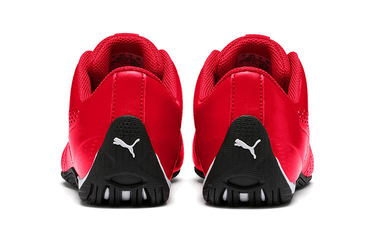 (GS) PUMA Scuderia Ferrari Drift Cat 5 Ultra Ii Low Top Running Shoes Red/Black 306461-03