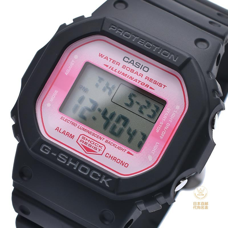 CASIO G-Shock Square 'Black Pink' DW-5600TCB-1