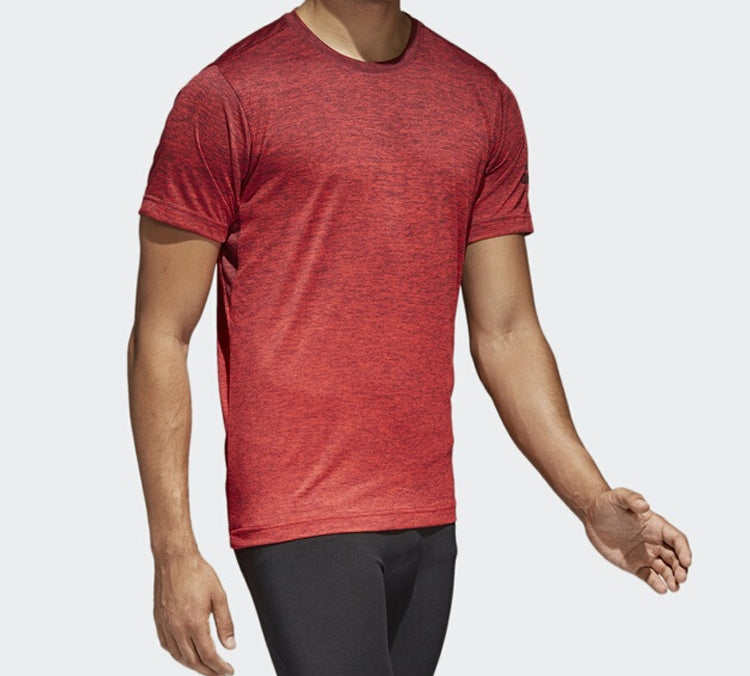 adidas FreeLift gradi Training Sports Short Sleeve Red CW3438